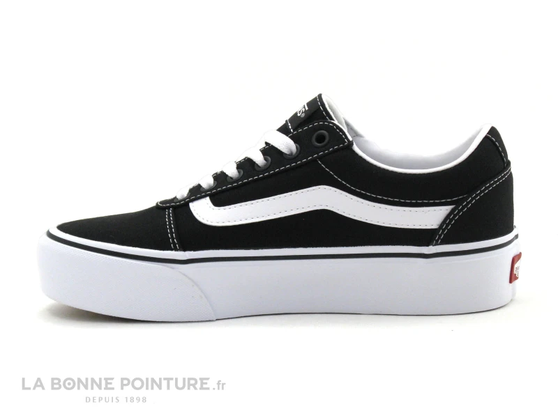 Vans WARD PLATFORM Black White - VN0A3TLC1871 - Basket Plateforme 3 Vans WARD PLATFORM Black White - VN0A3TLC1871 - Basket Plateforme – Image 3