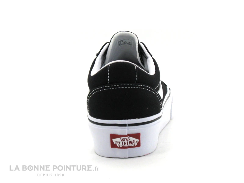 Vans WARD PLATFORM Black White - VN0A3TLC1871 - Basket Plateforme 4 Vans WARD PLATFORM Black White - VN0A3TLC1871 - Basket Plateforme – Image 4