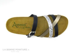 Autenti 689658 - Bleu Marine - Blanc - Beige Metal - Mule Compensee -Pas à Pas cd24607c73b9e66c561f35ea11d5d5ef img 0004.jpg 159964