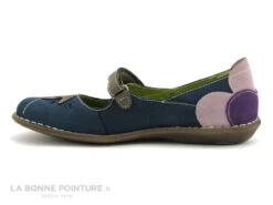 Jungla 4096 Bleu Rose Violet - Ballerine Velcro -Pas à Pas cd24607c73b9e66c561f35ea11d5d5ef img 1325.jpg 130308