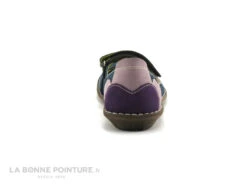 Jungla 4096 Bleu Rose Violet - Ballerine Velcro -Pas à Pas cd24607c73b9e66c561f35ea11d5d5ef img 1326.jpg 130307