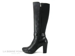 Patricia Miller 5179 - Botte Cuir Noir - Croco - Strech - Talon Haut -Pas à Pas cd24607c73b9e66c561f35ea11d5d5ef img 2993.jpg 163586