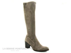 Dorking D7890 THAIS - Stretch Taupe - Botte Femme Talon Haut -Pas à Pas cd24607c73b9e66c561f35ea11d5d5ef img 3255.jpg 175830