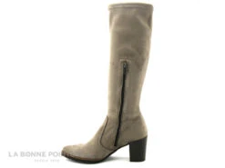 Dorking D7890 THAIS - Stretch Taupe - Botte Femme Talon Haut -Pas à Pas cd24607c73b9e66c561f35ea11d5d5ef img 3257.jpg 175826