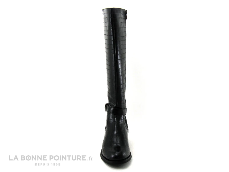 LPB ARINA Noir Croco - Botte Femme CH04BT009 2 LPB ARINA Noir Croco - Botte Femme CH04BT009 – Image 2