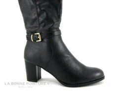 The Divine Factory QL4730 Noir - Botte Femme Talon Haut - Bride Cheville -Pas à Pas cd24607c73b9e66c561f35ea11d5d5ef img 4181.jpg 176762