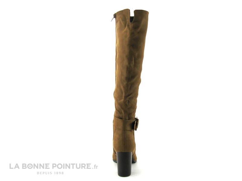 The Divine Factory QL4550 Camel - Botte Marron Talon Haut 3 The Divine Factory QL4550 Camel - Botte Marron Talon Haut – Image 3