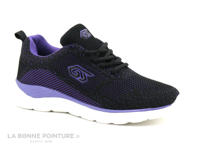 DT New York B387763 - Noir - Violet - Basket Maille Femme 1 DT New York B387763 - Noir - Violet - Basket Maille Femme