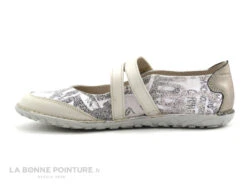 Alce Shoes 9166 - Beige - Imprime Noir Blanc Bone - Ballerine Velcro -Pas à Pas cd24607c73b9e66c561f35ea11d5d5ef img 6972.jpg 113942