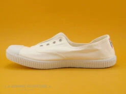 Cienta 70997 05 - Tennis Toile Blanche - Sans Lacet 9 Cienta 70997 05 - Tennis Toile Blanche - Sans Lacet -Pas à Pas cd24607c73b9e66c561f35ea11d5d5ef img 7565.jpg 169004