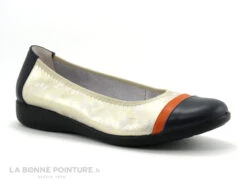 Inea CELESTE Marine Orange Or - Ballerine Souple Femme -Pas à Pas cd24607c73b9e66c561f35ea11d5d5ef img 7835.jpg 181093
