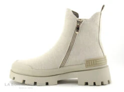 Marco Tozzi 2-25420-28 Sand - Boots Chelsea Femme Toile Beige -Pas à Pas cd24607c73b9e66c561f35ea11d5d5ef img 8032.jpg 169094
