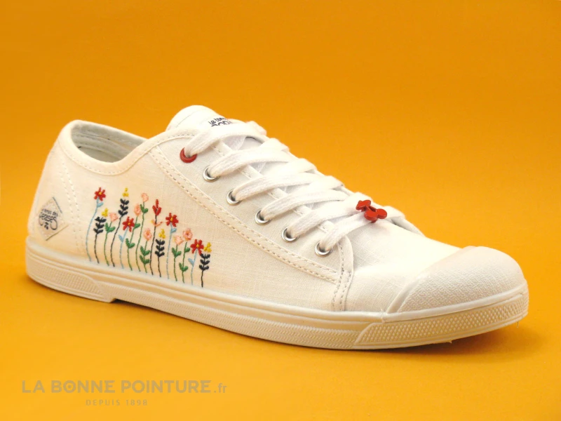 Le Temps Des Cerises Basic 02 FLOWERY - Basket Toile Fleurs 5 Le Temps Des Cerises Basic 02 FLOWERY - Basket Toile Fleurs – Image 5