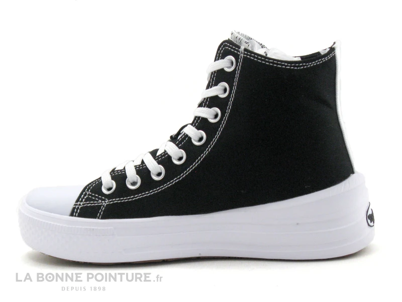 Dockers 50VL202 - Basket Montante Noire - Femme 3 Dockers 50VL202 - Basket Montante Noire - Femme – Image 3