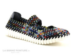 Rock Spring ALEGRA Noir Multicolore - Ballerine Elastique 11 Rock Spring ALEGRA Noir Multicolore - Ballerine Elastique -Pas à Pas cd24607c73b9e66c561f35ea11d5d5ef img 8596.jpg 182149