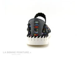 Rock Spring ALEGRA Noir Multicolore - Ballerine Elastique 10 Rock Spring ALEGRA Noir Multicolore - Ballerine Elastique -Pas à Pas cd24607c73b9e66c561f35ea11d5d5ef img 8599.jpg 182146