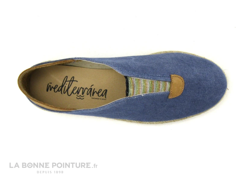 CM Mediterranea 37126001 - Denim 3481 - Chaussure Espadrille Bleue 6 CM Mediterranea 37126001 - Denim 3481 - Chaussure Espadrille Bleue – Image 6