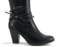 Dees Shoes CASTINA Noir - Botte Noire Talon Haut -Pas à Pas cd24607c73b9e66c561f35ea11d5d5ef img 9240.jpg 142102