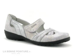 Nouvelles versions 1 Suave LONDON 8061T Shark Powder - Ballerine Argent Avec Scratch