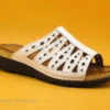 Karyoka IBOU Blanc - Mule Blanche - Talon Compense
