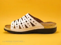 Karyoka IBOU Blanc - Mule Blanche - Talon Compense -Pas à Pas cd24607c73b9e66c561f35ea11d5d5ef img 9795.jpg 159650